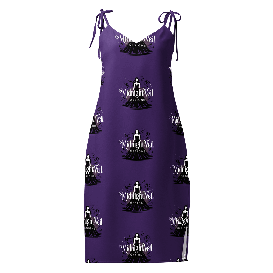 Midnight Veil Designs Slip Midi Chiffon Dress - Purple (XS-2XL) product image (1)