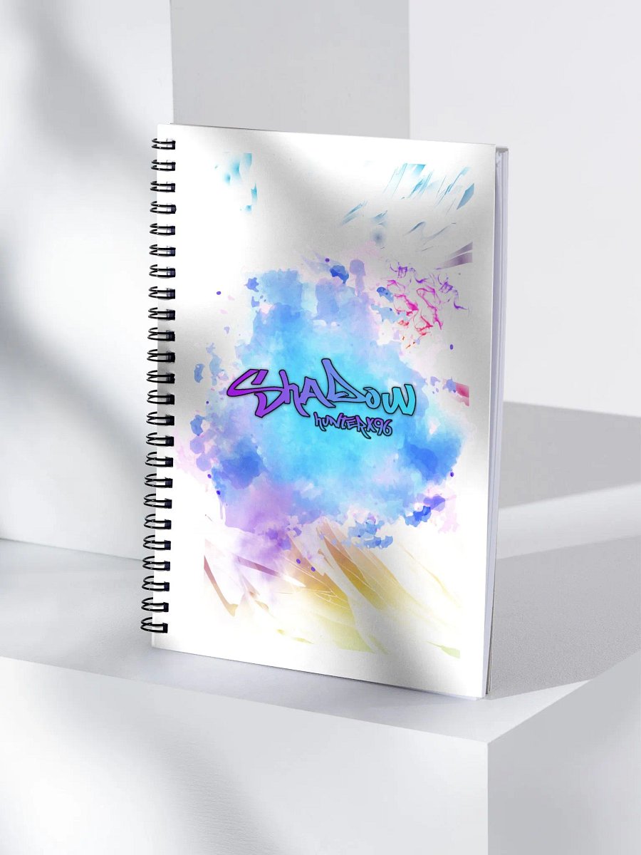 Watercolour smoke notebook product image (4)