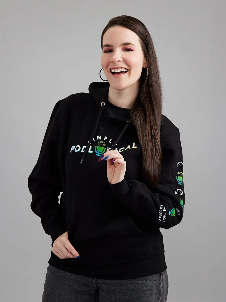 SimplyPodLogical Hoodie (Black) product image (1)