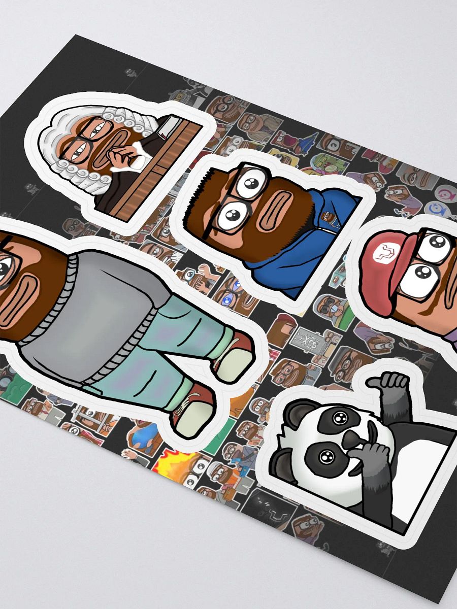 Leopard emote stickers 2 product image (2)