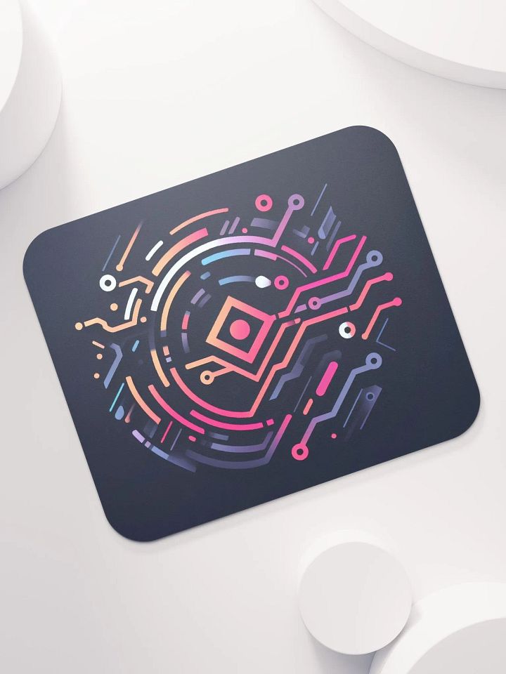 Technology style- Classic mouse pad product image (2)