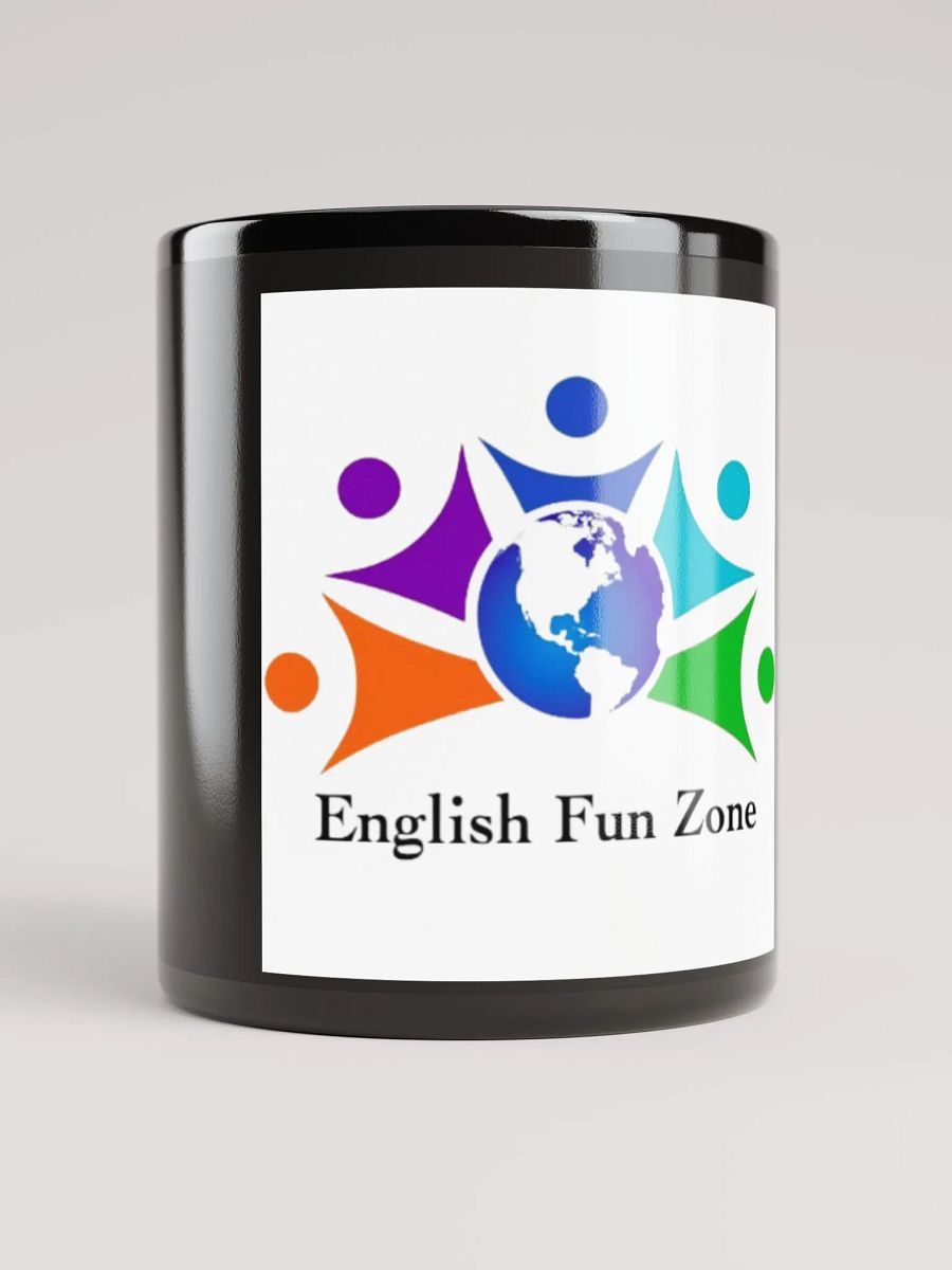 English Fun Zone - black mug product image (1)