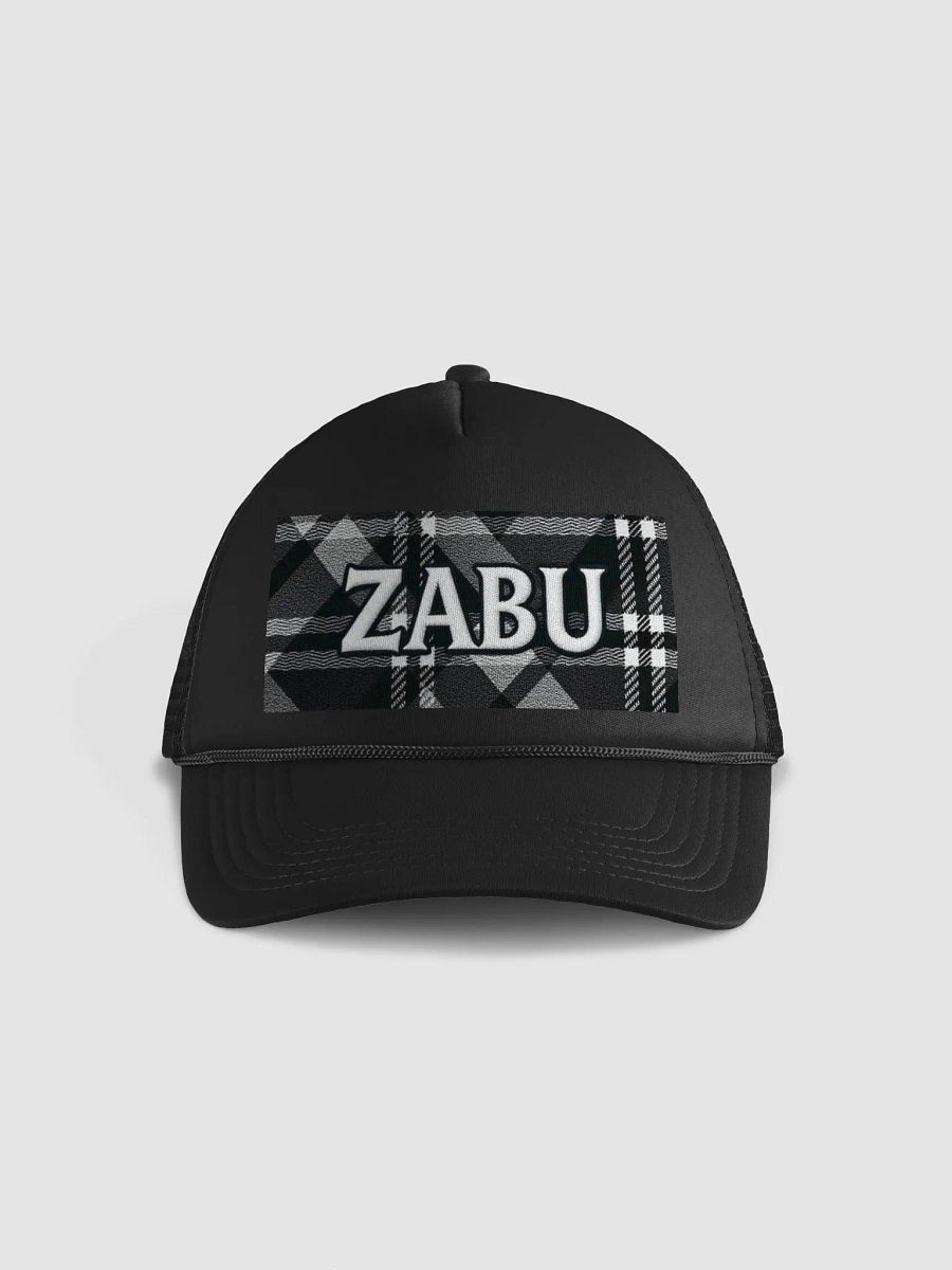 ZABU Plaid Foam Trucker Hat product image (16)