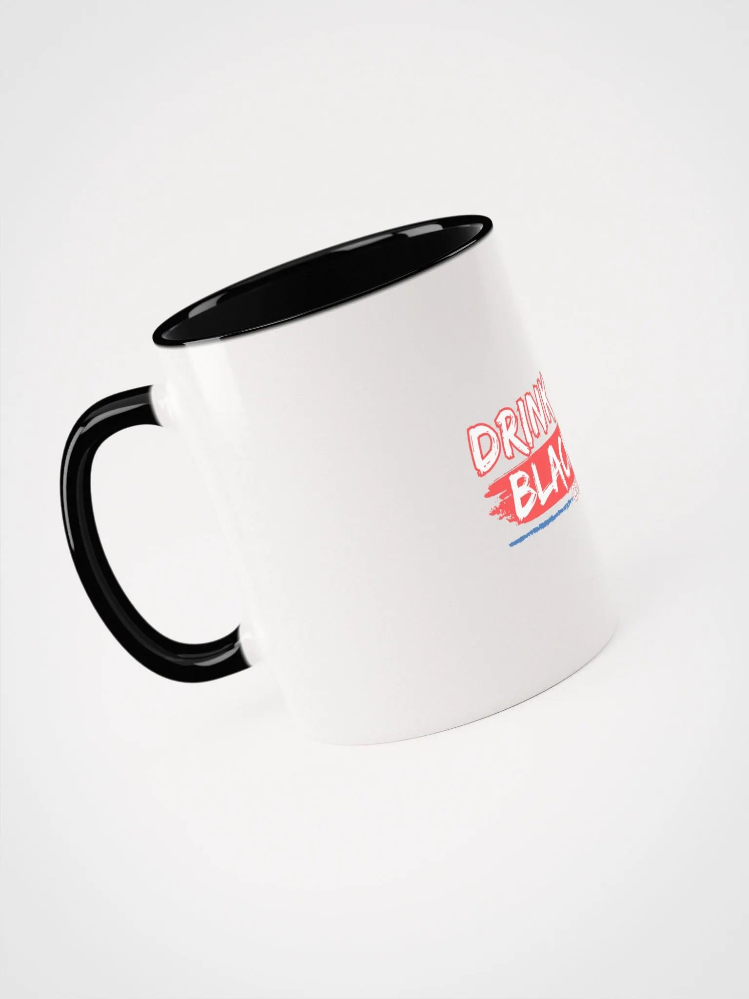 Bold Black Mug: DRINK IT BLACK! product image (6)