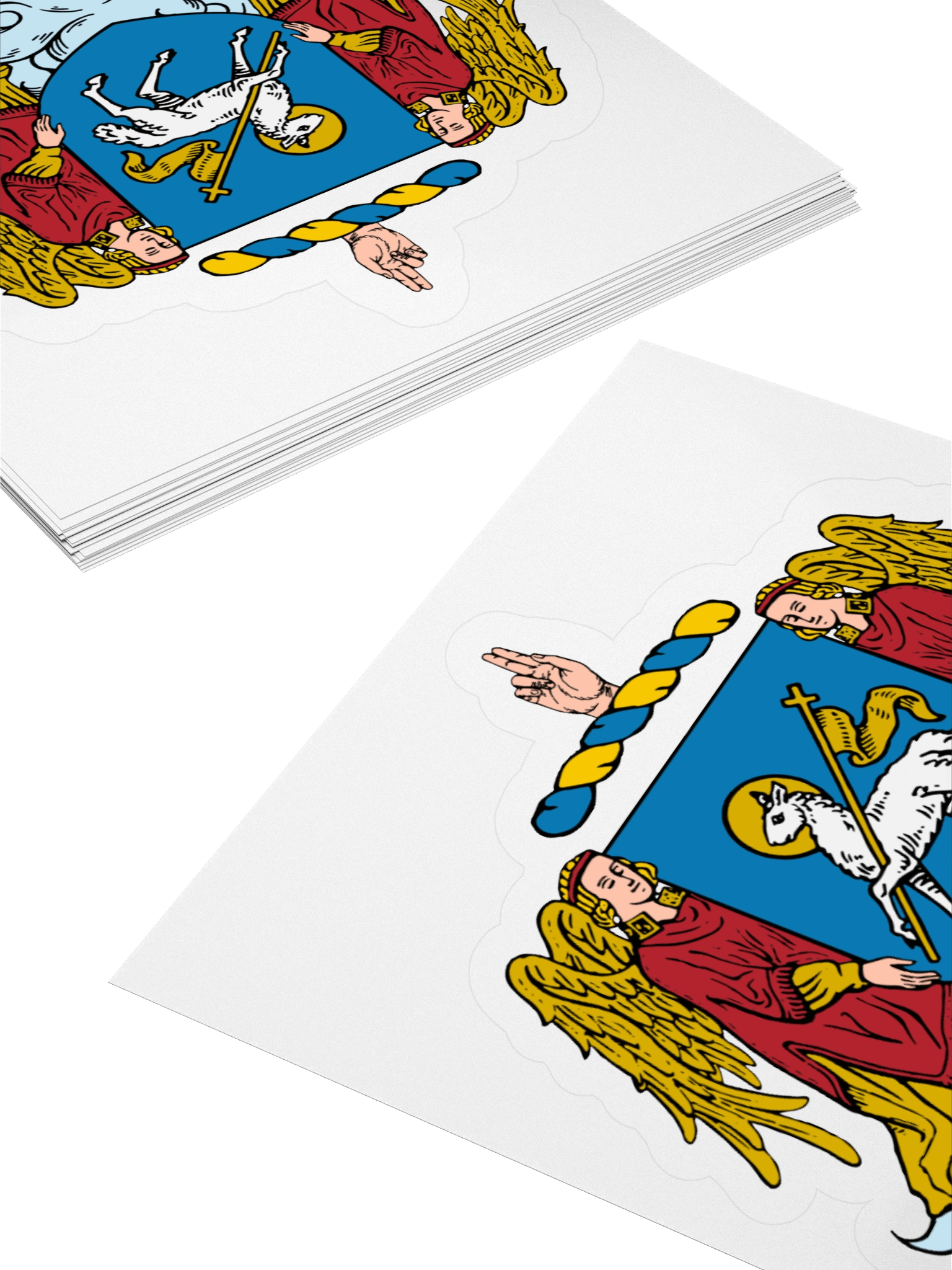 The Lamb of God Kiss Cut Sticker product image (11)