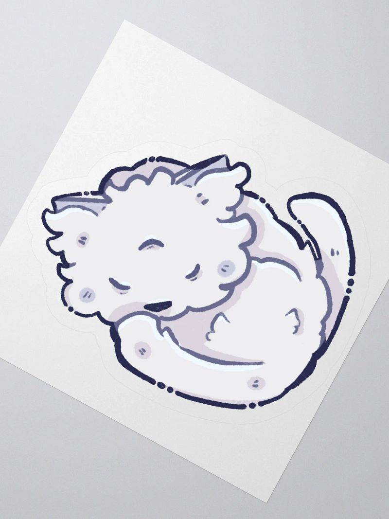 Sleeping Noodle Sticker