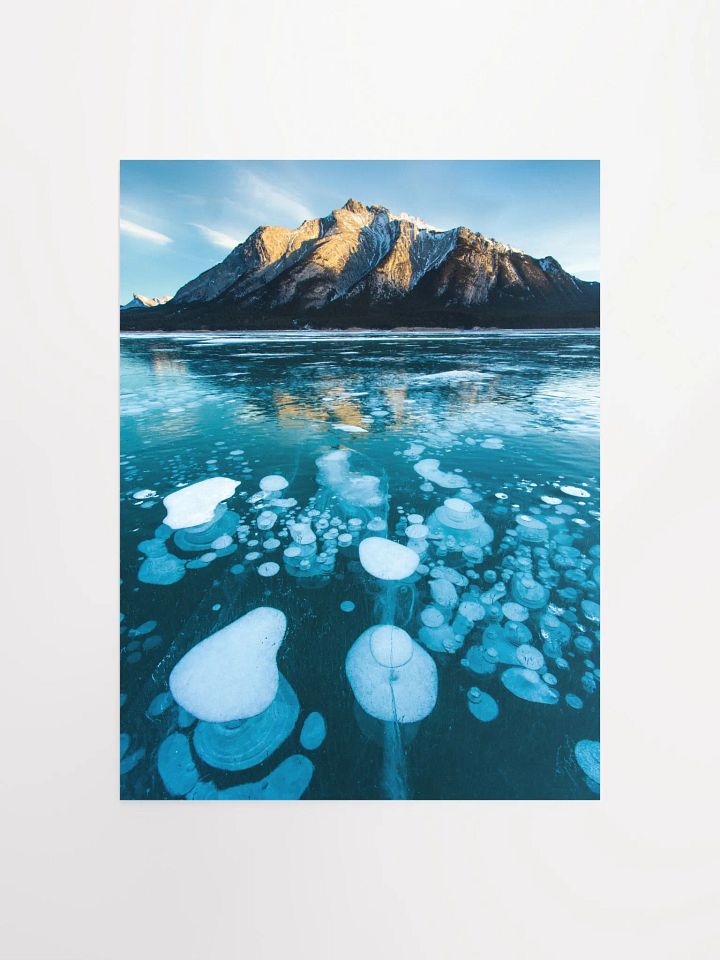 Abraham Lake Sunset - Fine Art Print Poster product image (1)