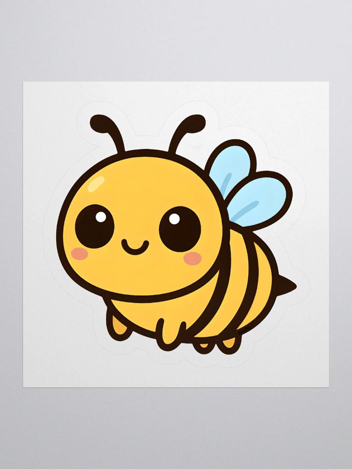 Kawaii Bee Sticker product image (2)