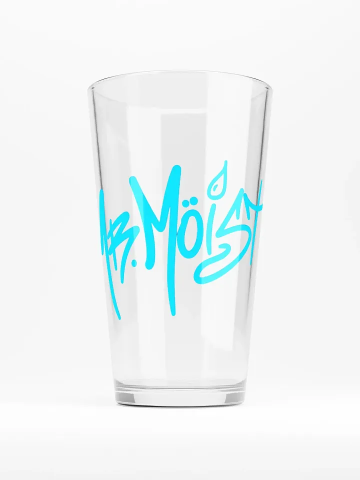Mr Moist TV Graffiti Pint Glass product image (1)