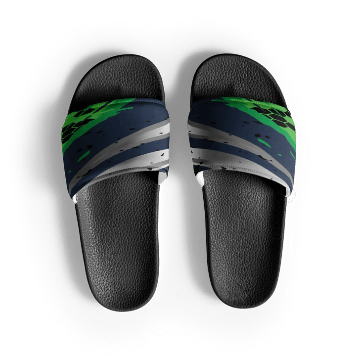Dynamic Hexagon Men's Slides product image (1)