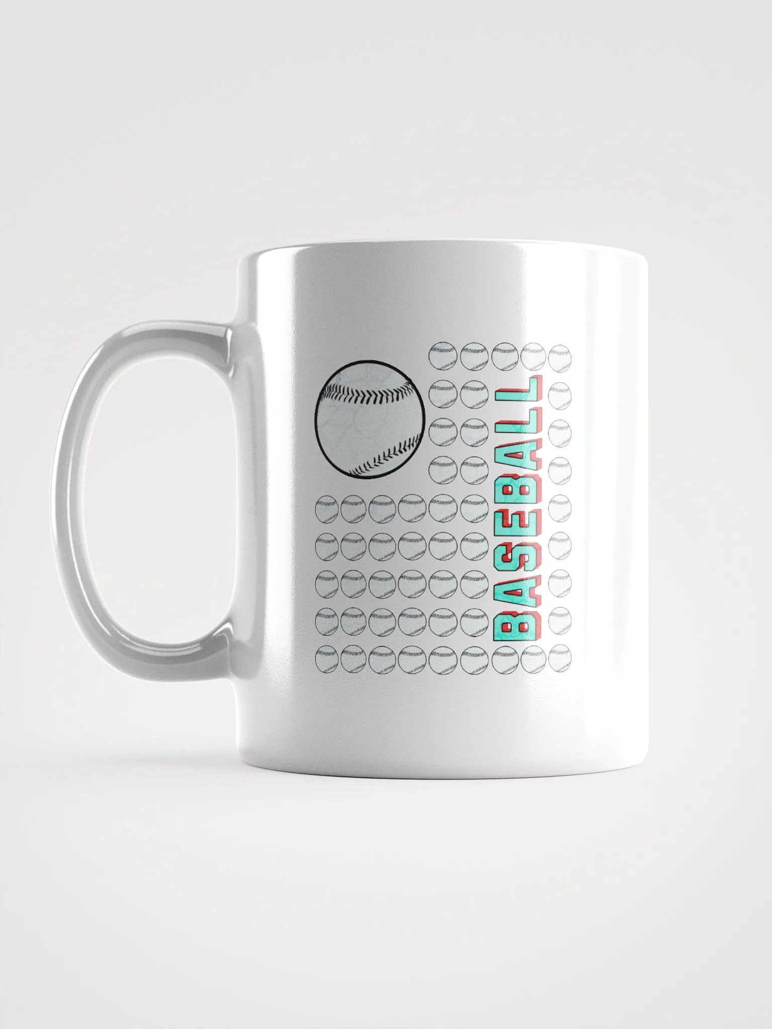 US Flag Baseball Grand Slam Mug product image (1)