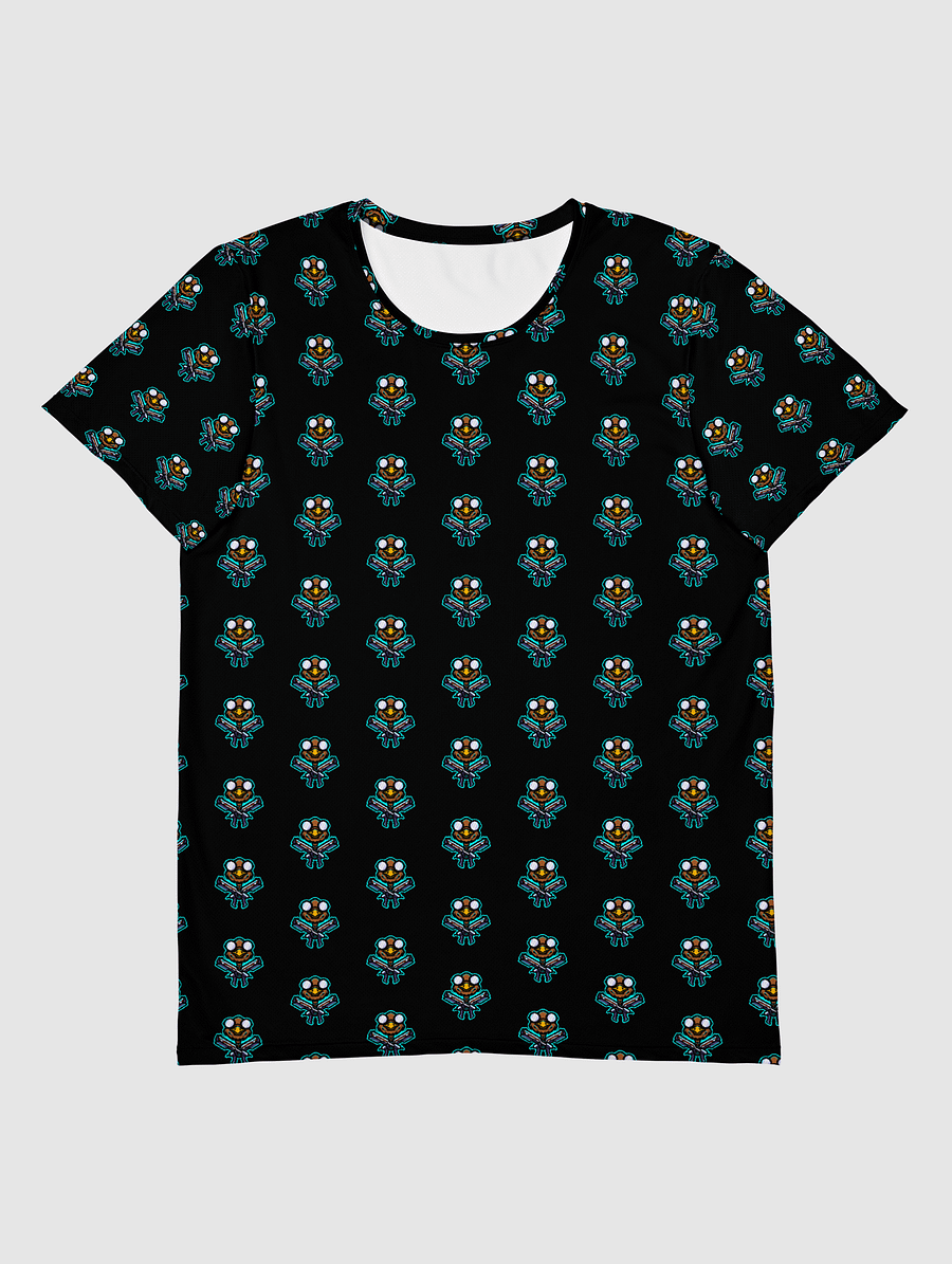 Ostrich All-Over Print Men's Athletic T-shirt product image (1)