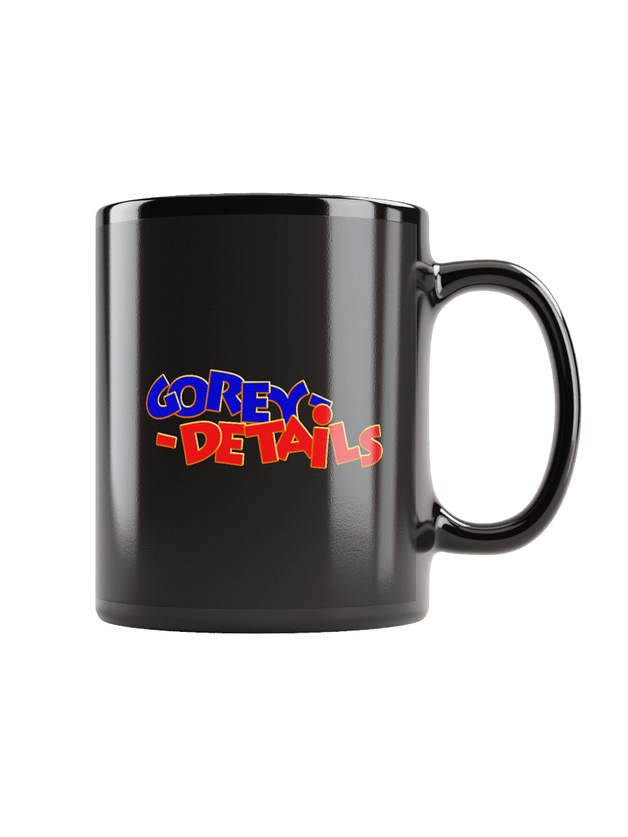 Bear and Bird - Black Glossy Mug product image (2)