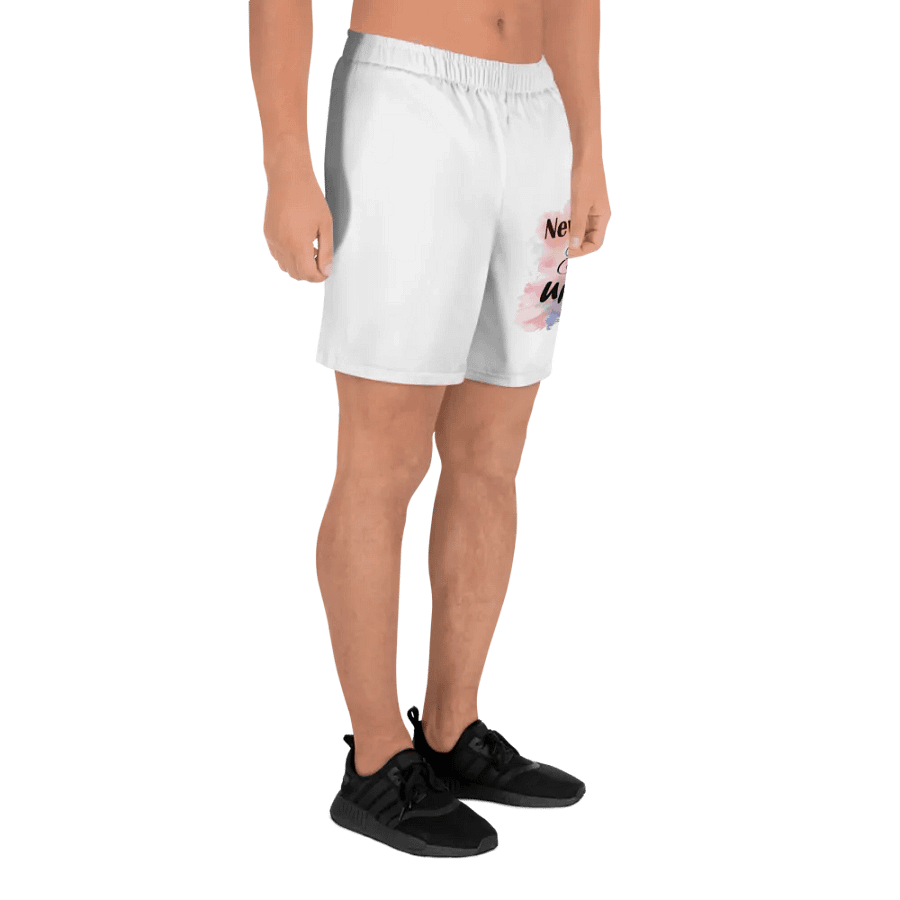 Nebula Never Give Up Athletic Shorts product image (6)