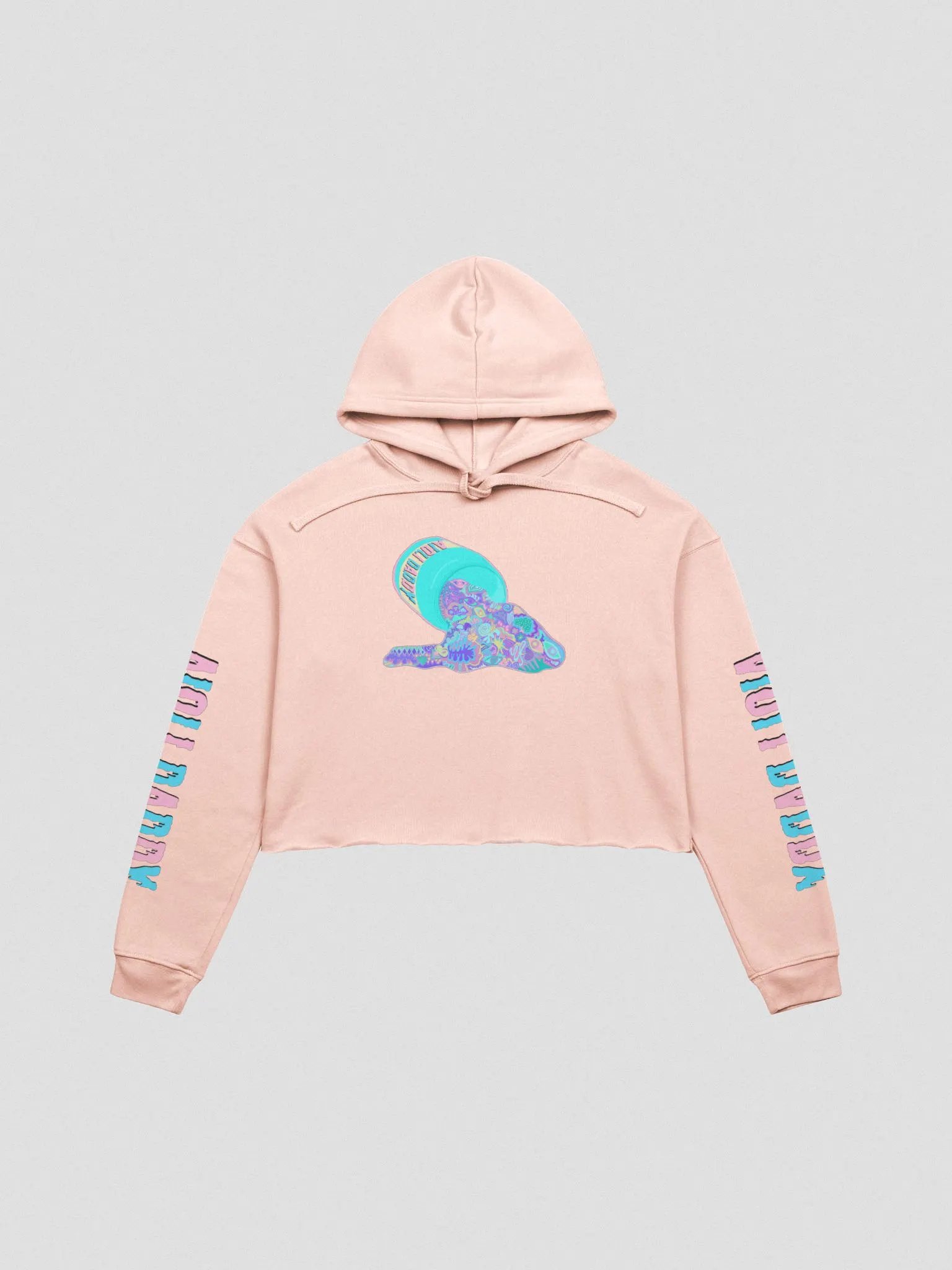 Acid Mayo Cropped Hoodie product image (1)