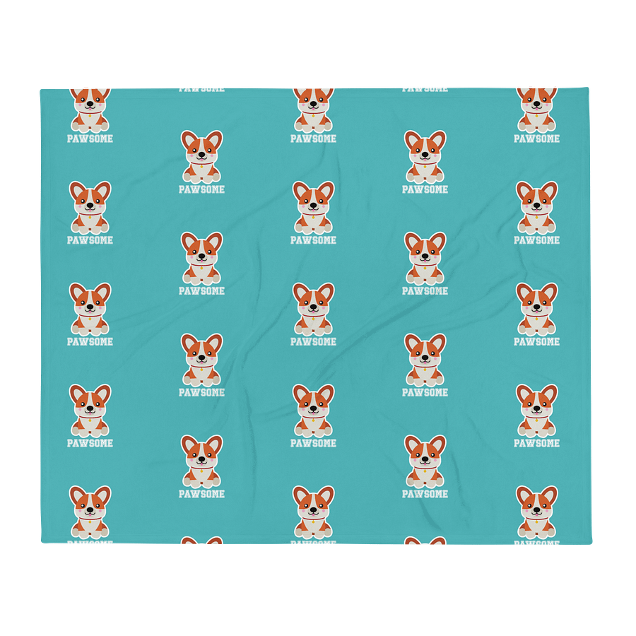 Awesome Dog Throw Blanket product image (1)