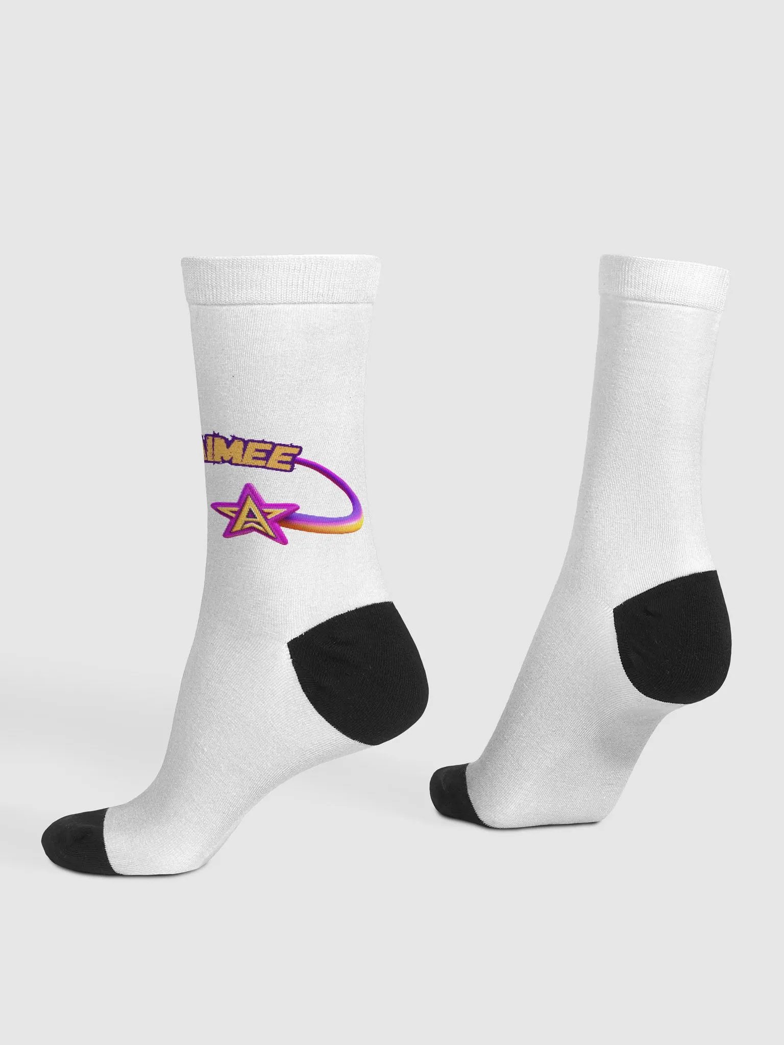 🧦 Aimee Byte Brite Socks – Step Into Positivity! 🧦 product image (4)