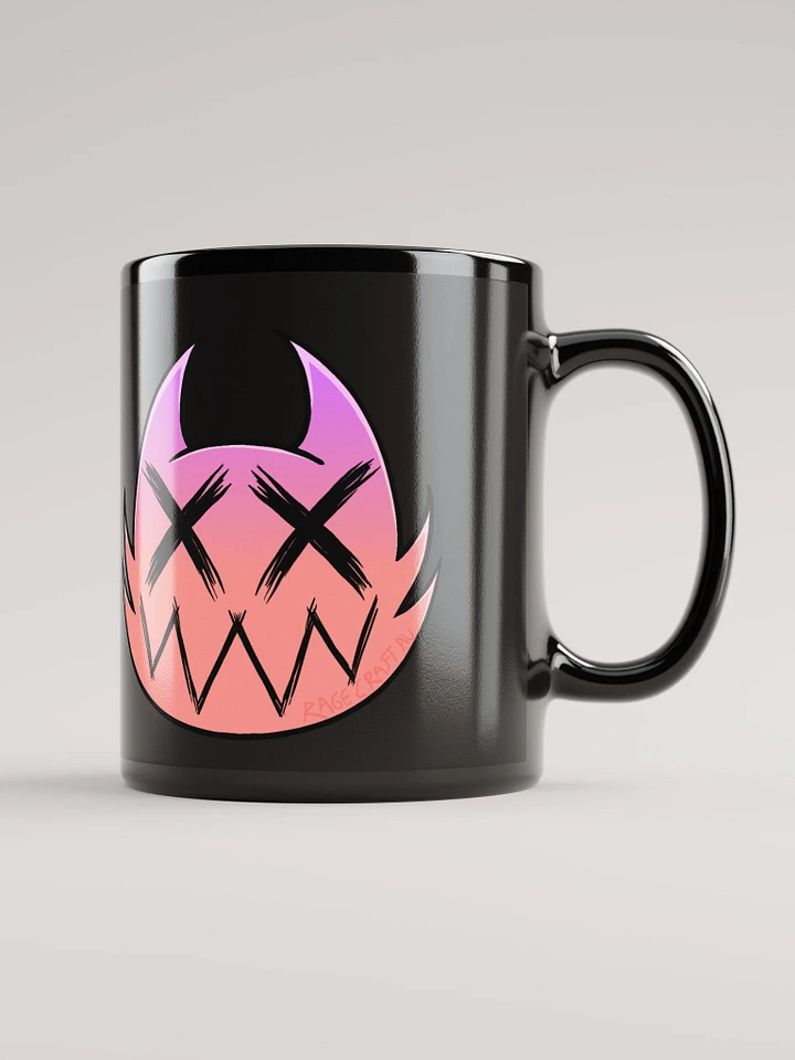 Rage Cat Black Mug product image (1)