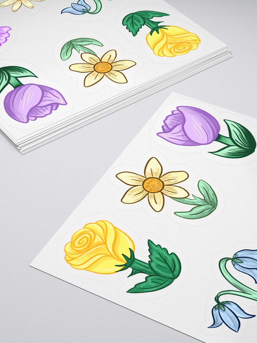 Wildflower Kiss Cut Sticker Set product image (4)