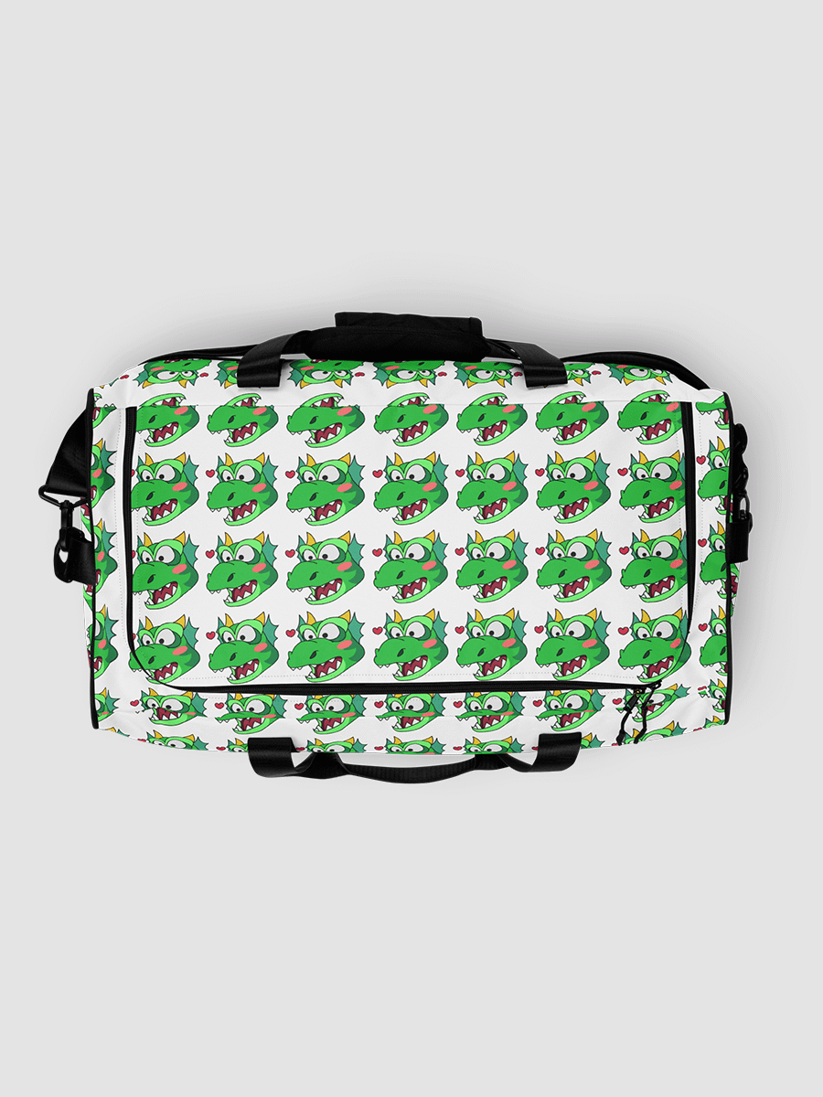 Love Green Dragon All-Over Print Duffle Bag product image (5)