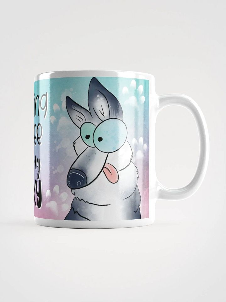 Morning Coffee with My Husky Mug product image (1)