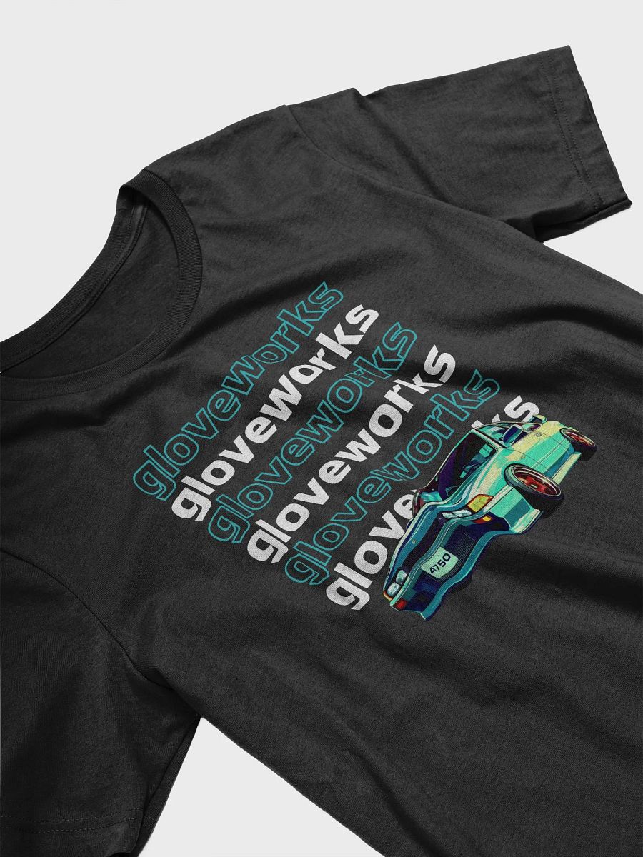 gloveworks retro car - Black T-Shirt product image (3)