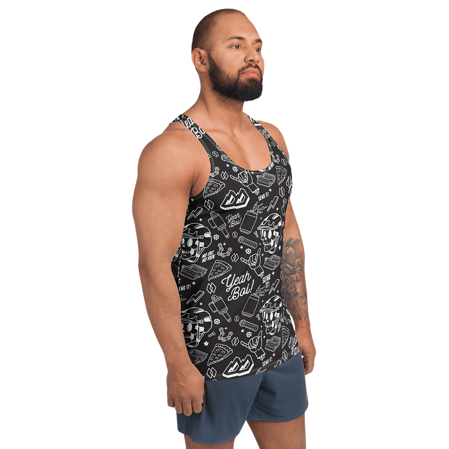 Dropn Diamondz Tank BLK product image (3)