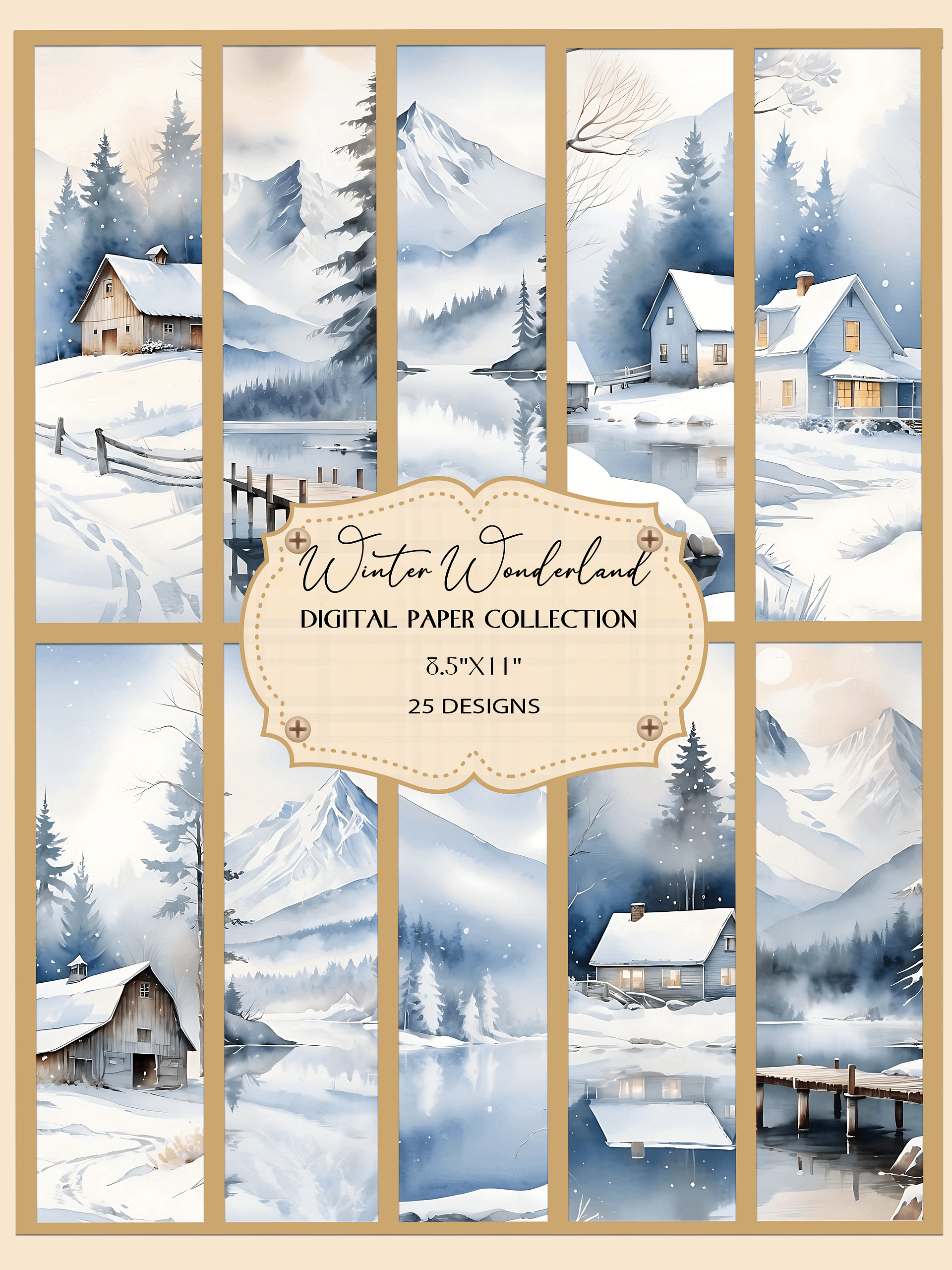 Winter Wonderland Digital Art Collection product image (1)