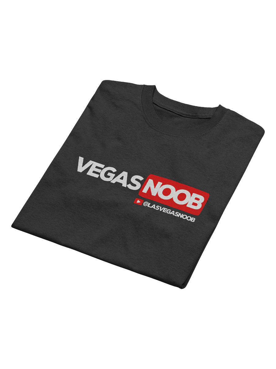 VEGAS NOOB Logo Classic Black Tee product image (3)