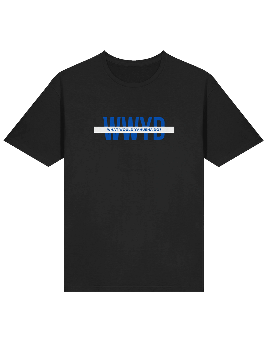 WWYD Blue Ink Black T-shirt product image (3)