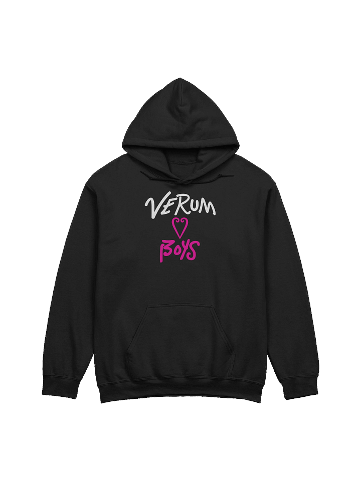 Verum Boys Hoodie - White/Pink product image (1)
