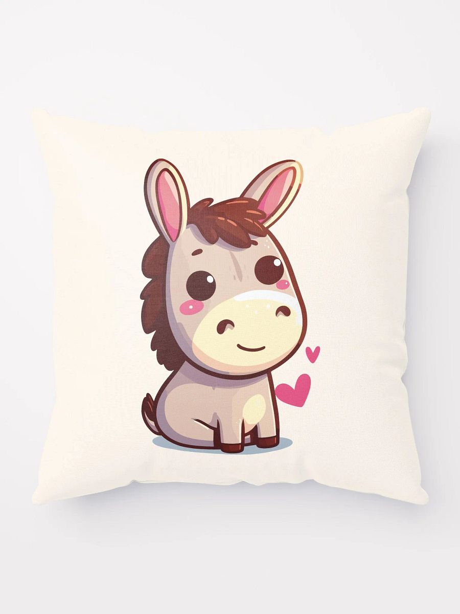 Cheerful Donkey Love Pillow product image (1)