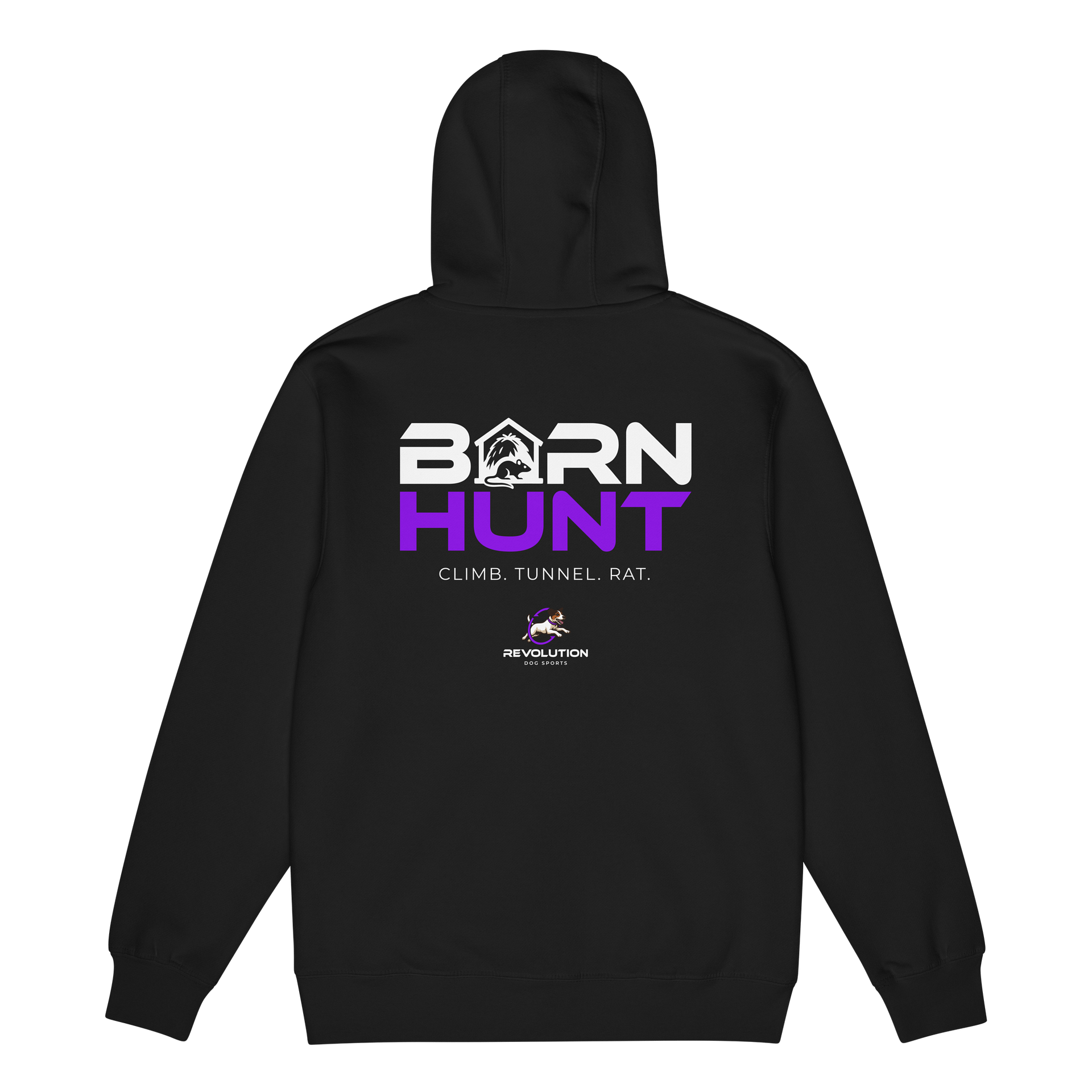 RDS Barn Hunt Zip-Up Hoodie product image (3)
