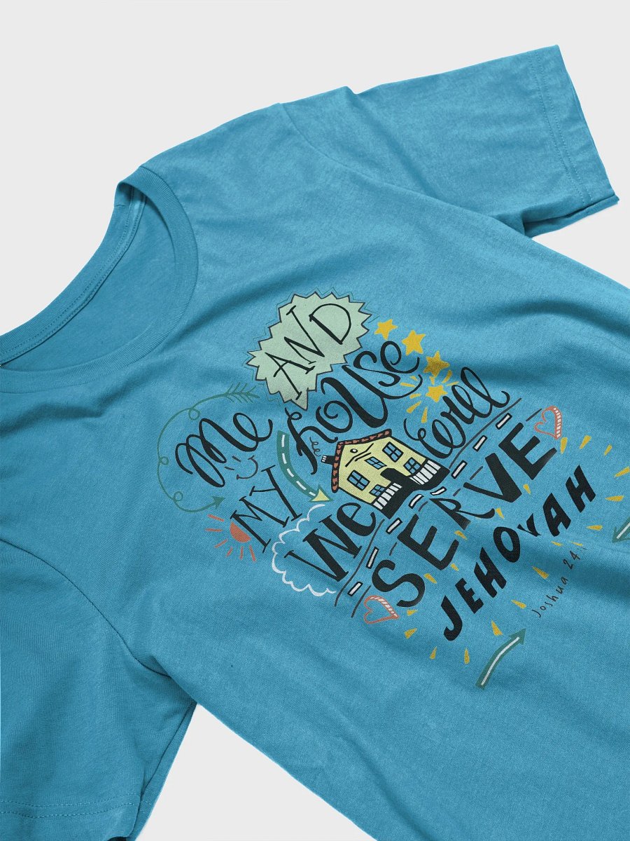 "Me and My House Will Serve Jehovah" Scripture T-Shirt – Joshua 24:15 product image (20)