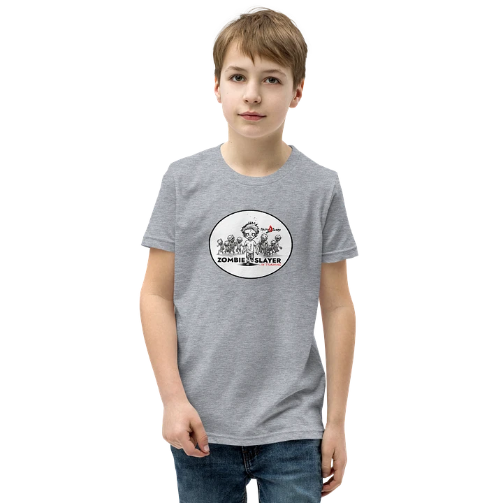 Zombie Slayer Youth Short Sleeve T-Shirt product image (45)
