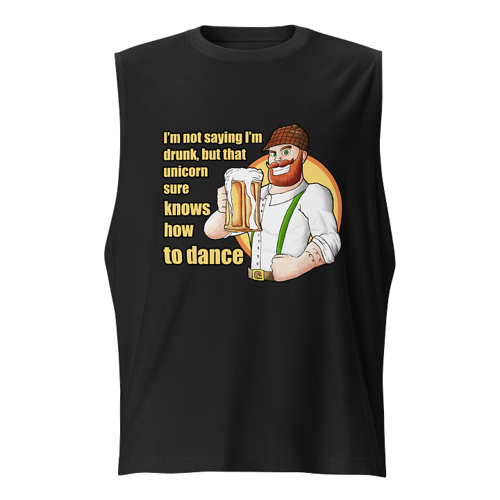 Beer Lad 5 muscle tank front product image (1)