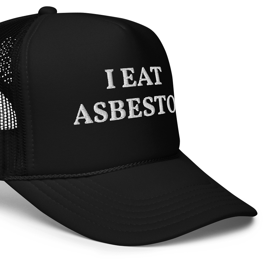 I Eat Asbestos - Embroidered Trucker Hat product image (5)