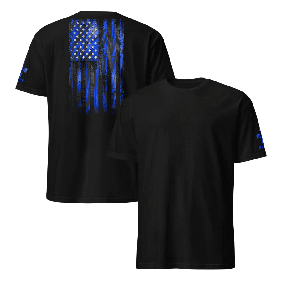 Blue Tiger American Flag product image (13)
