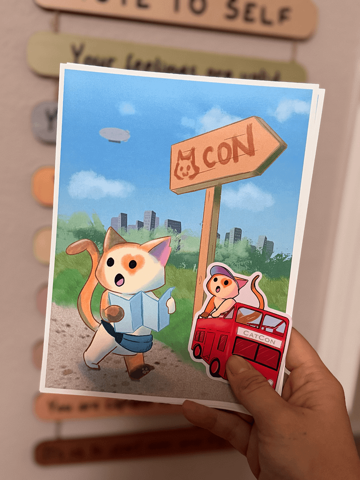 CatCon Sticker/Print bundle product image (1)