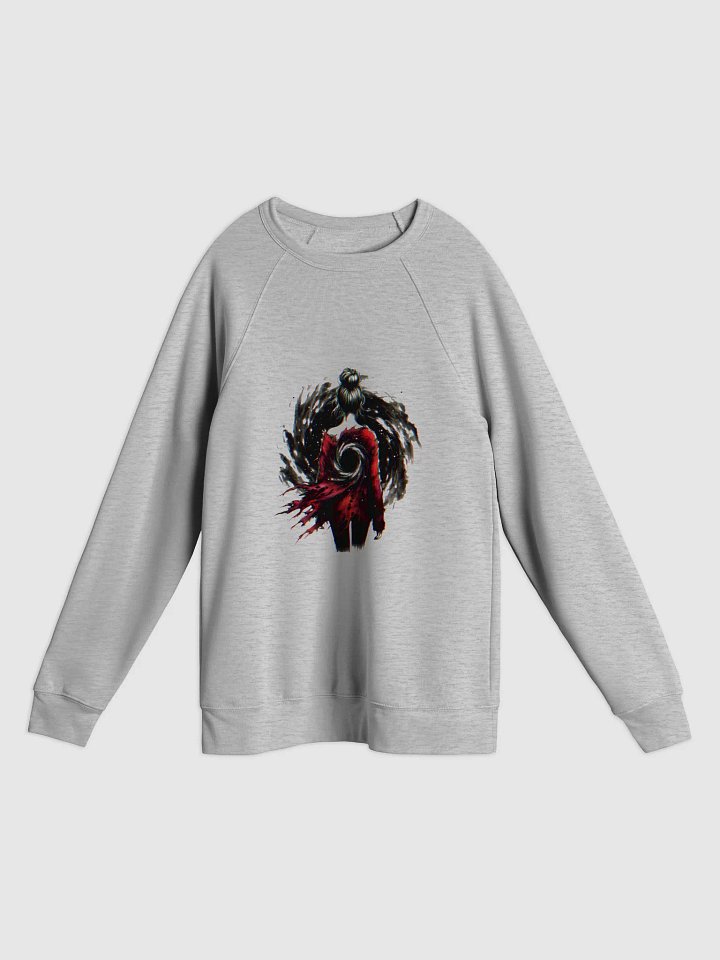 Entering the Void Unisex Sponge Fleece Raglan Sweatshirt product image (3)