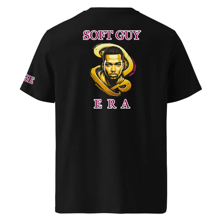 SOFT GUY ERA TEE (BLACK) Stanley/Stella Organic Cotton T-Shirt product image (1)