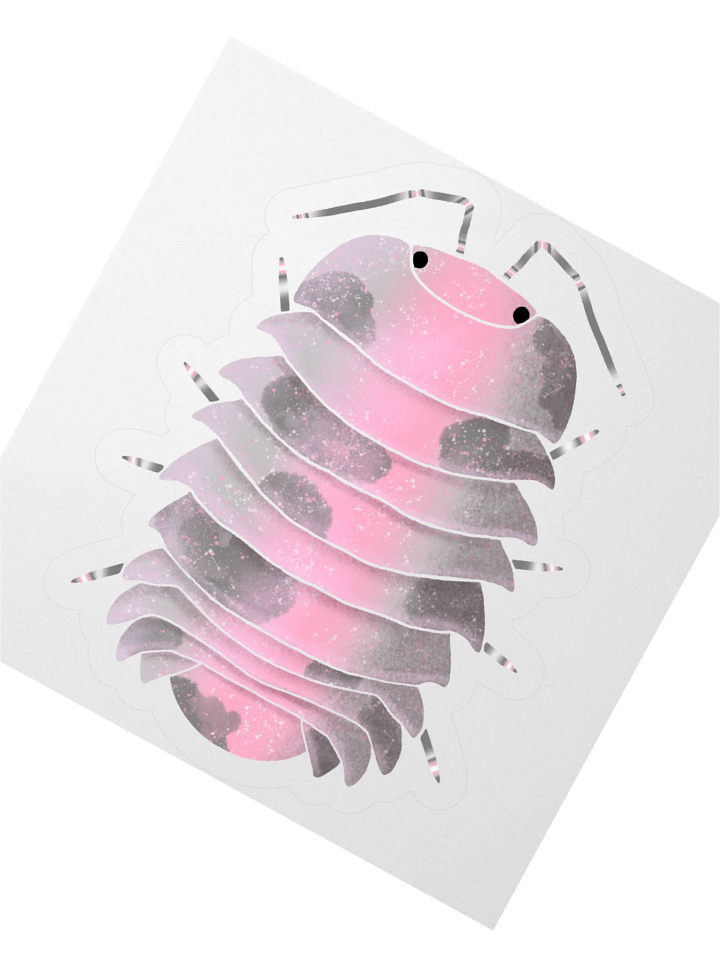 Demigirl Isopod Sticker product image (6)