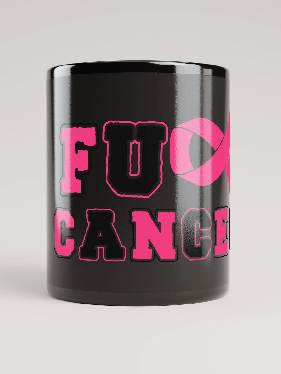 Billycptr F*ck Cancer Mug Black product image (9)