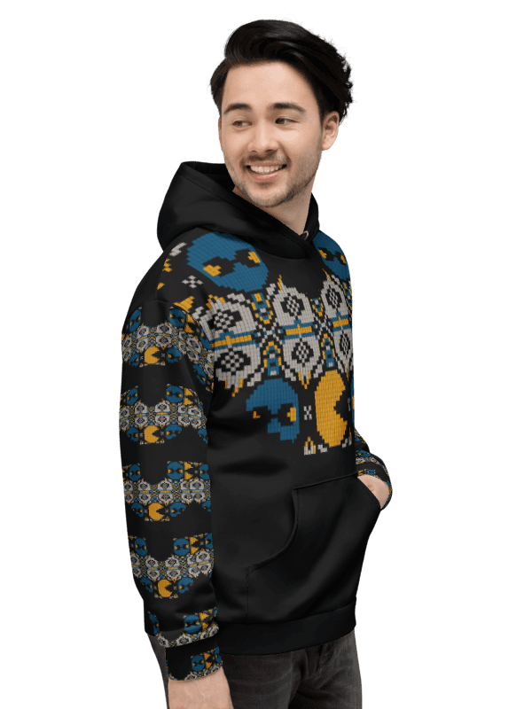 Retro Pixel Gamer Hoodie – 8-Bit Arcade Edition product image (2)