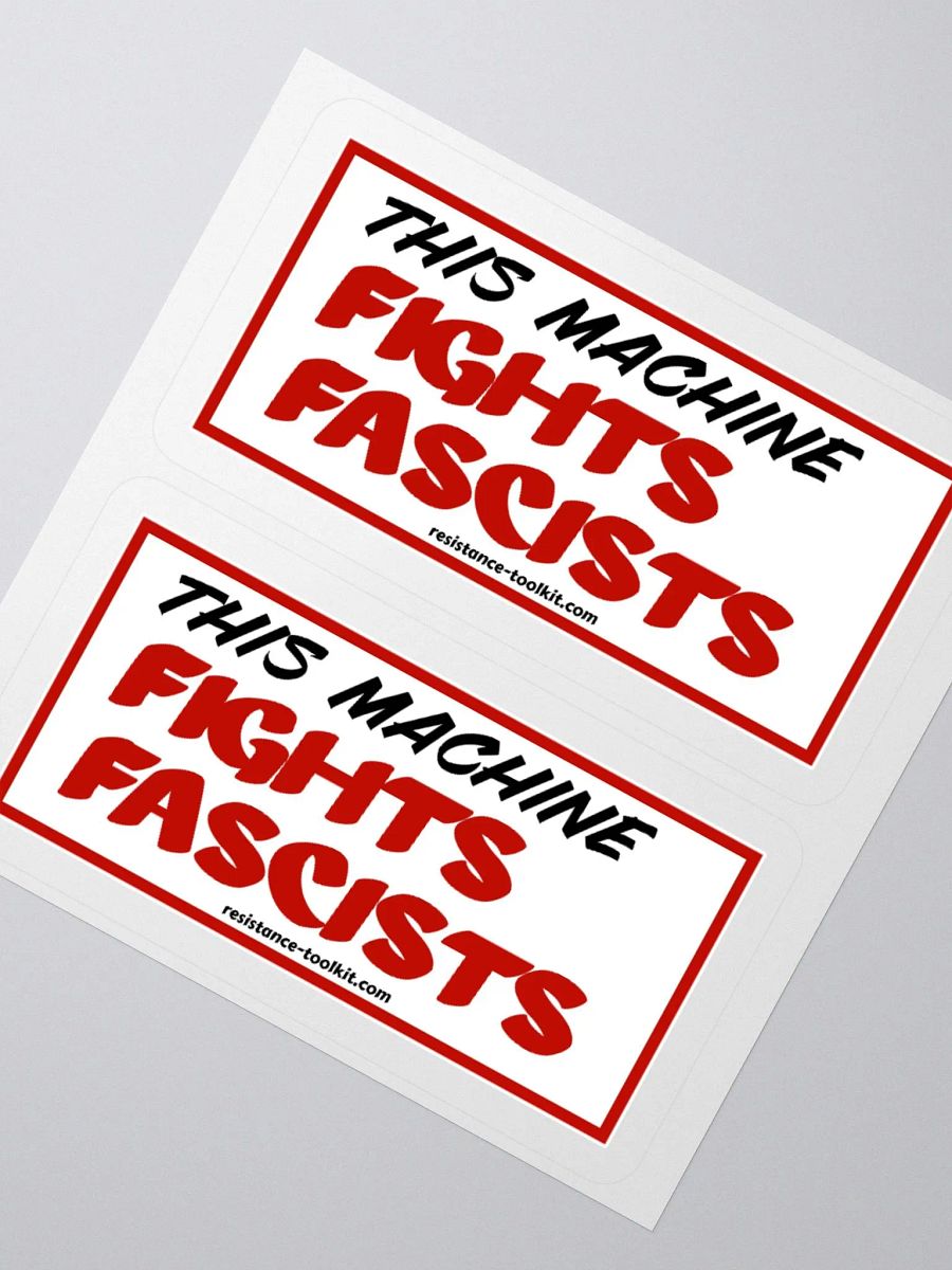 This Machine Fights Fascists - Stickers product image (5)