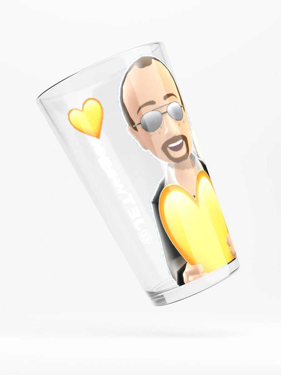 Hearts Emote - Pint Glass product image (4)