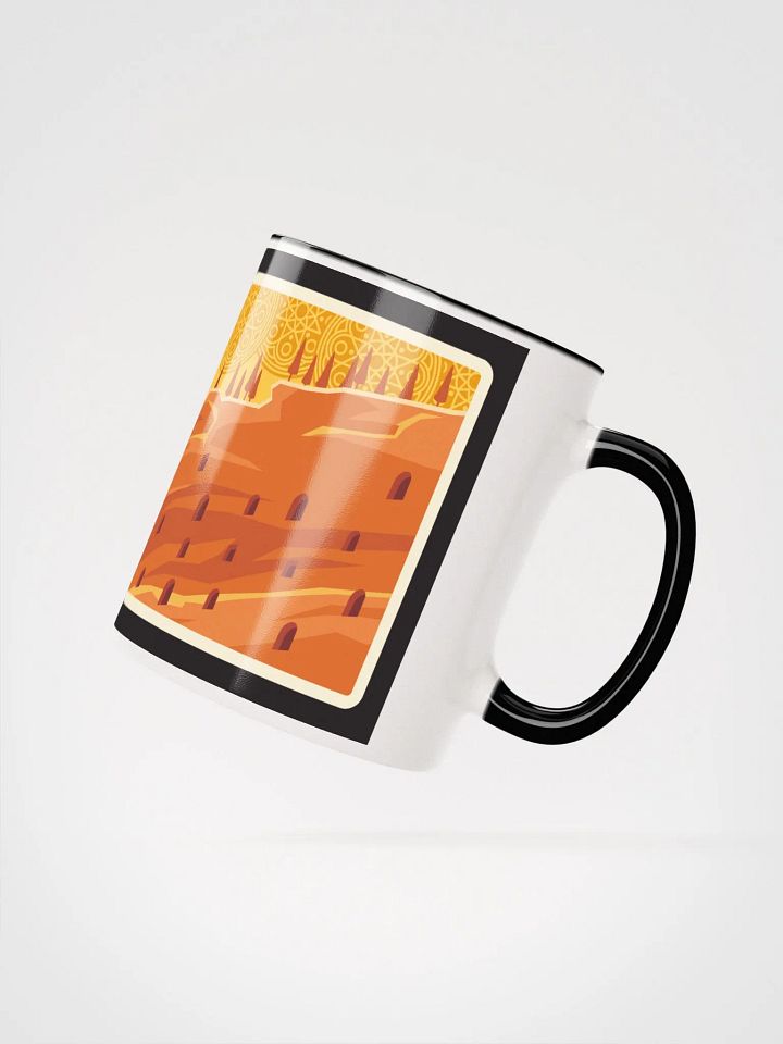 Karaman City Sunset Landscape - Turkish Art Inspired Design product image (13)