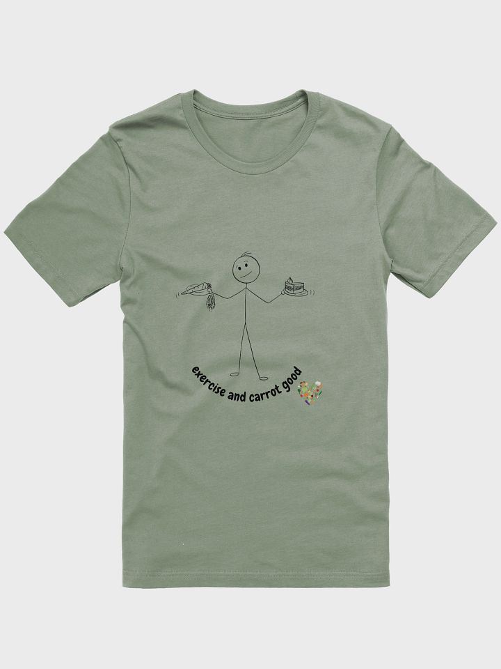 Exercise and Carrot Good Supersoft T-Shirt product image (1)