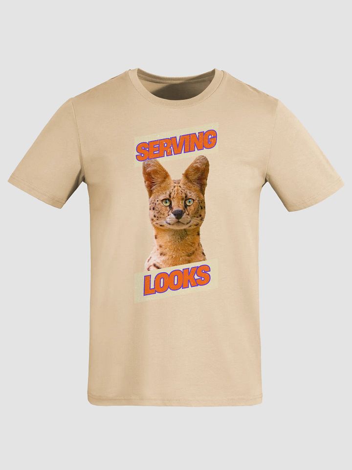 Serving Looks Wild Cat Organic Cotton T-Shirt product image (1)