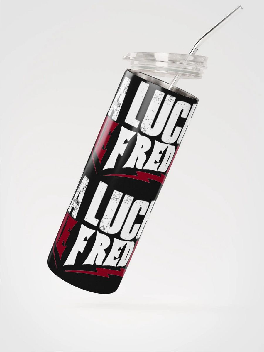 LuchaFredDIE logo tumbler product image (2)